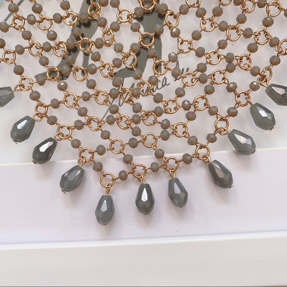 Anthropologie Net Bib Necklace - Picture 4 of 5